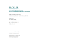 Desktop Screenshot of bechler.com