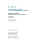 Tablet Screenshot of bechler.com